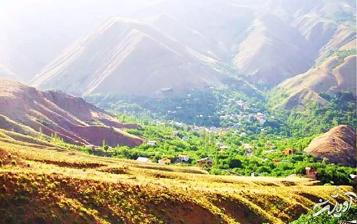 مسیر دسترسی به روستای برگ جهان آدرس روستای برگ جهان